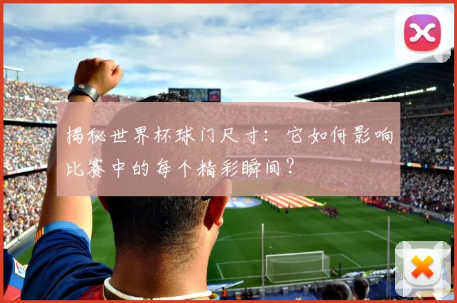 揭秘世界杯球门尺寸：它如何影响比赛中的每个精彩瞬间？