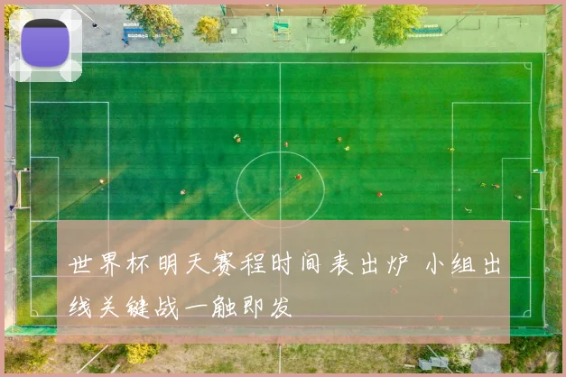 世界杯明天赛程时间表出炉 小组出线关键战一触即发